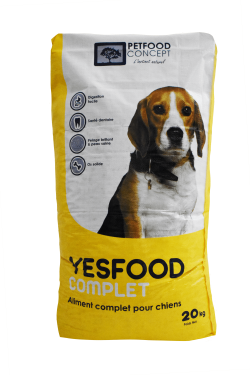 YESFOOD Complet croquettes pour chiens