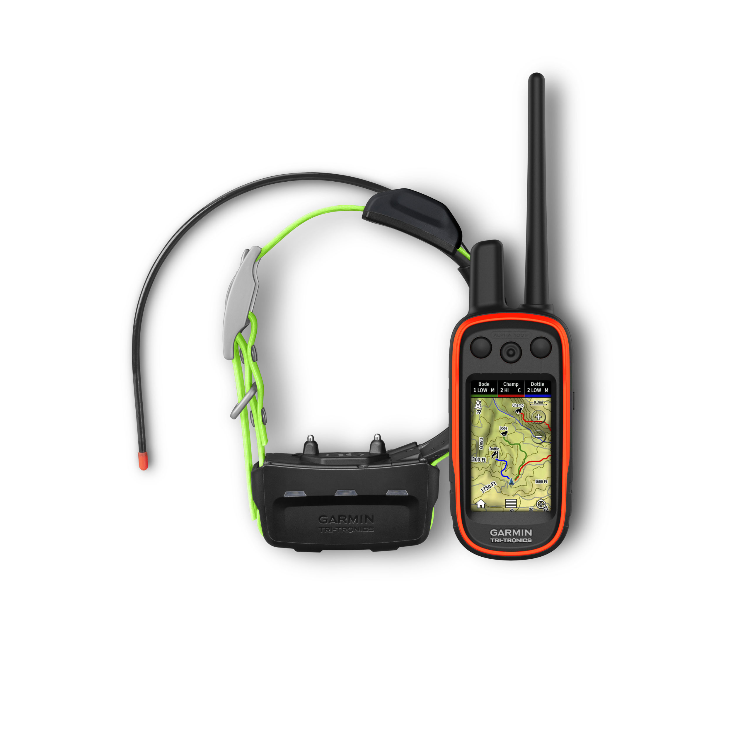 Pack Alpha Garmin 10F et collier GPS pour chien TT15F