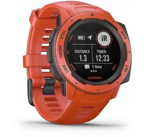 montre garmin instinct gps orange