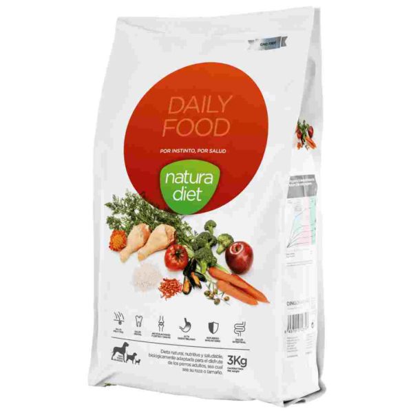 Natura diet Daily Food : aliment complet naturel pour chiens adultes