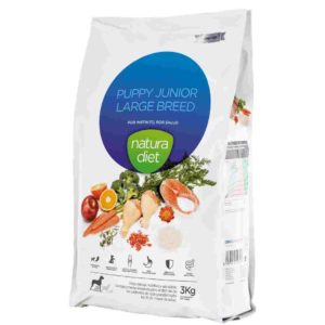 Natura diet Puppy Junior Large Breed : aliment complet naturel pour chiots de grande race
