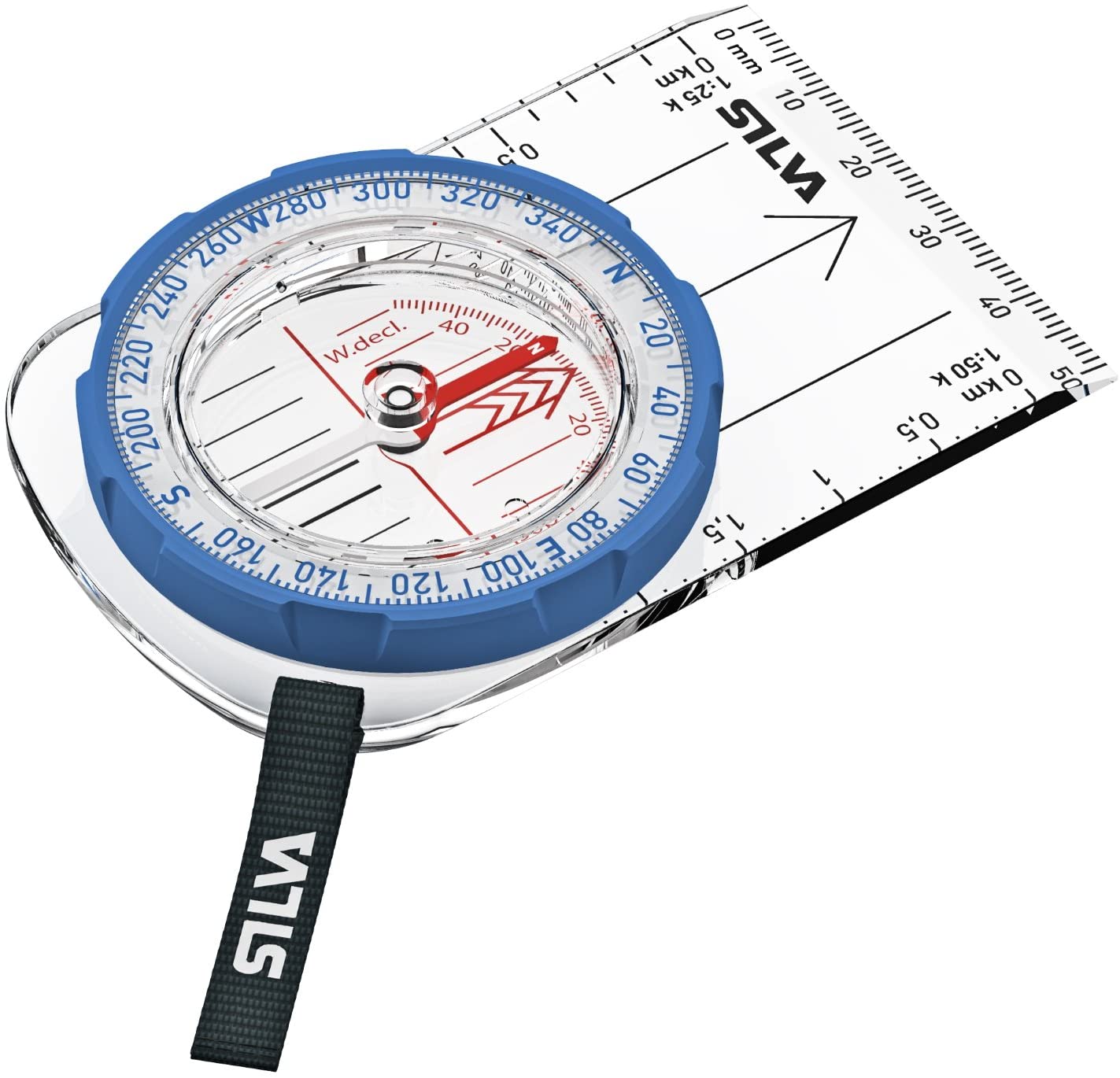 BOUSSOLE SILVA 58 - COMPAS DE ROUTE AVEC COMPENSATION MAGNÉTIQUE