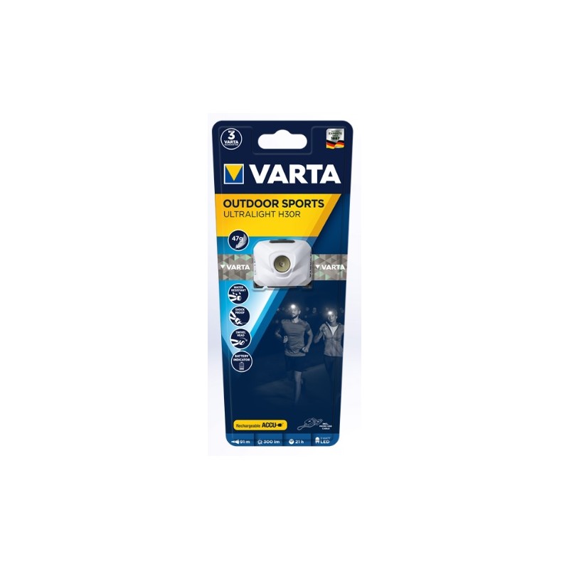 Lampe frontale rechargeable VARTA blanche